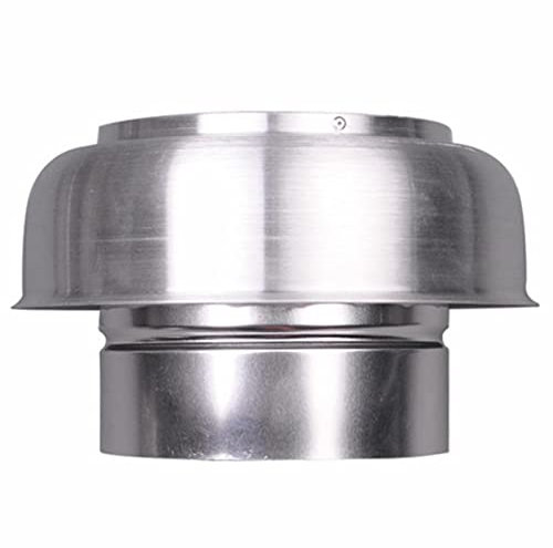 Bouchon de cheminée en aluminium anti-courant d'air pour tous types de carburant 210 mm