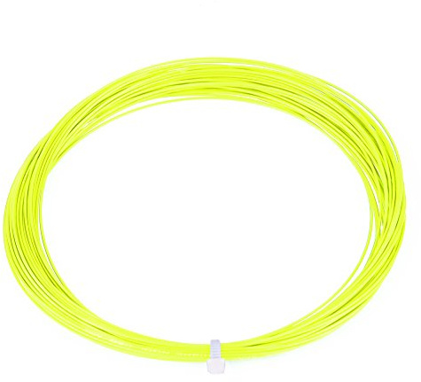 Badminton String, Durable and Responsive, Nylon Racket Line, 10M Fluorescent Green, for Competitive Play, Training, and Family Recreation