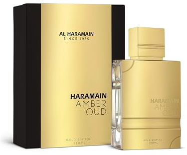 Al Haramain Al Harmain amber oud gold edition unisex 4.0 Ounce eau de parfum spray, 4.0 Ounce