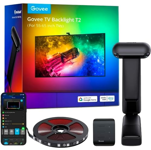 Govee - Envisual TV Backlight T2 with Dual Cameras (55~65 inch)