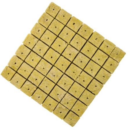 FONDOTIN 49 Pièces Cubes De Culture Sol Terreau pour Pépinière Blocs De Culture pour Plantes Accessoire De Jardinage Fourniture pour Plantes