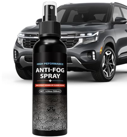 Spray Anti-Buée Pour Pare-brise | 120ml Nettoyant Portable pour Film d'Huile,Spray Dégraissant Film Gras Pare-brise | Pour Lunettes Rétroviseurs Objectifs Photo Camping-car Camion Berline Pick-up