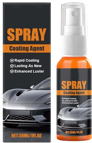 Spray för Bilbeläggning 30 ml Medel För Reparation Av Fordon | Rengöringssprej för Bildetaljering och Bilvård För Pickup, Sedan, Lastbil, Trailer, Husbil och Andra Fordon