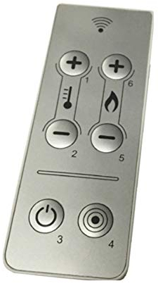 Mando a distancia infrarrojos 6 Botones para tarjetas estufas de pellets Micronova 8 MT