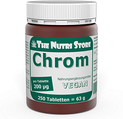 Chrom 200 ug vegan Tabletten 250 Stk.