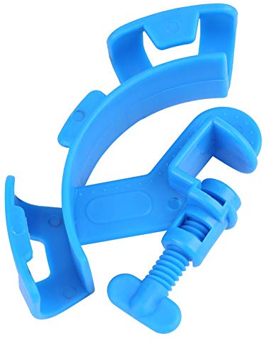 Fish Tank Hose Holder, Aquarium Water Pipe Clip with Adjustable Clamp for 8-16mm Hoses, Plastic Mounting Clip for Aquarium Cleaning and Water Changes