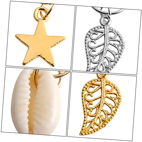TOVINANNA 110piezas Anillos Para Dreadlocks Adornos Para Cabello De Diseño Hueco Accesorios Para Trenzas y Peinados Diy