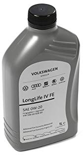 Volkswagen GS60577M2EUR Motoröl 1L Longlife IV Longlife 4 Viskosität SAE 0W20 Norm 50800 50900 Öl