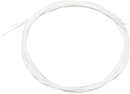 4 Stück/Set weiße langlebige Nylon-Ukulelensaiten, Ersatzteil für 53,3 cm, 58,4 cm, 66 cm Saiteninstrumente