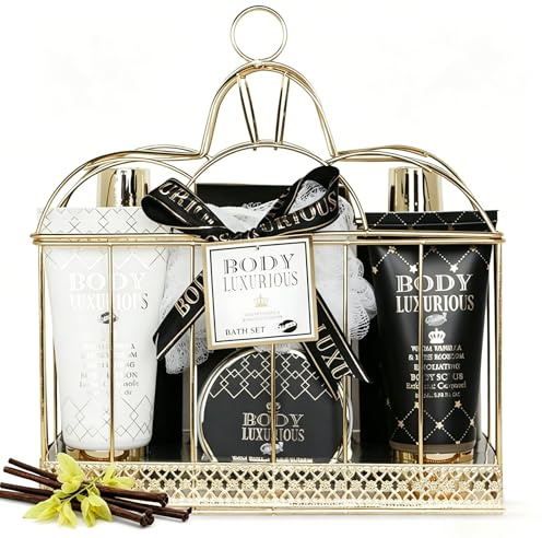 GLOSS ! Coffret Bain – Pause Spa à Domicile – Parfum Floral – Idée Cadeau Tendance – Cage