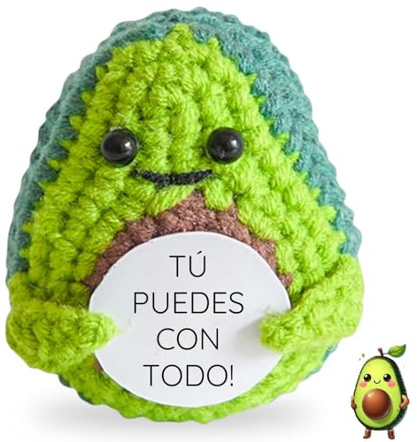 LOS BUEN ROLLITO® Regalo Original y Divertido Patata Positiva | Idea Graciosa, Cumpleaños Hombre Mujer Pareja Adolescente | Regalo Decoración Casa, Oficina (Aguacate)