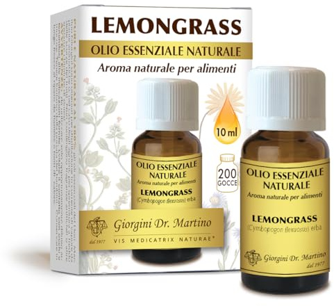 Dr. Giorgini - Dr Giorgini Lemongrass Olio Essenziale Naturale per Relax 10ml - 981496033