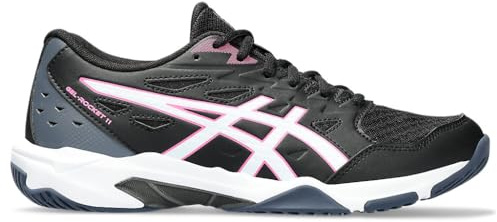 ASICS Damen Gel-Rocket 11Gel-Rocket 11, weiß/schwarz, 8.5 UK Men/ 7.5 UK Women