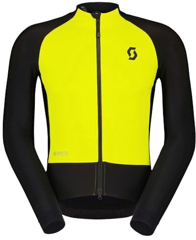 Scott RC Pro Warm Hybrid GTX Winter Fahrrad Jacke gelb/schwarz 2024: Größe: L (50/52)
