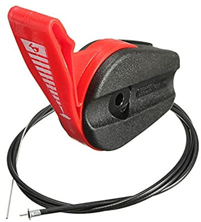 Wivplex Câble d'accélérateur for tondeuse à gazon, interrupteur de commande universel, Kit de poignée de levier, accessoires de commutation for tondeuse à gazon électrique à essence Poignée d'accéléra