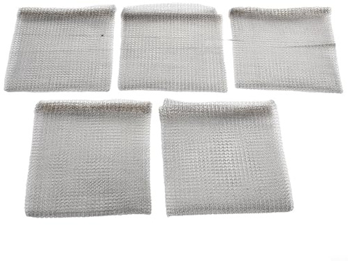 Tidgel 5 cestini in rete in acciaio inox per proteggere le piante contro talpe, arvicole, alberi da frutto, bacche, arbusti, 5 pezzi