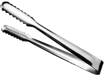 Acier Inoxydable Pince à Sucre Pince à Glaçon Cube Ustensil Cuisine - Argent - Argent, 15cm