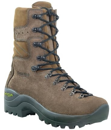 Kenetrek Wildland Fire Non-insulated Leather Firefighting Boot, Brown, Size 9.5 Medium