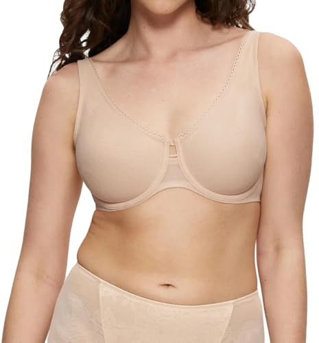 Triumph Women's Wild Rose Sensation W01, Minimizer bra, NUDE BEIGE