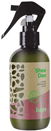 Déodorant Écologique pour Chaussures | Vaporisateur D'élimination des Odeurs pour Chaussures de Sport | Baskets | Chaussures, à base de Plantes et Biodégradable | 200ml | Kaps Shoe Deo