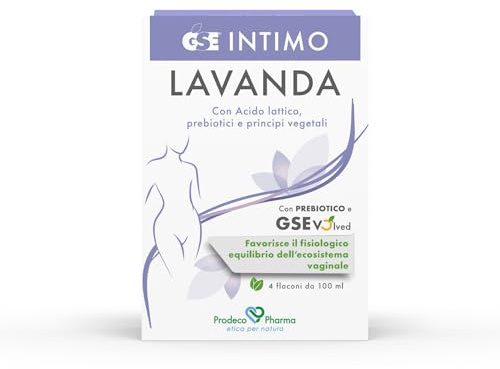 Gse Intimo Lavanda 4 Flaconi Da 100 Ml