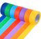 ANNTIM 7 Rollen Klebeband Bunt, 13M* 25mm Washi Tape Set Malerkrepp, Deko Klebeband Gewebeband für Malerei Journal DIY Scrapbook Dekoratives Handwerk