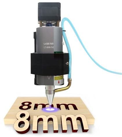 LASER TREE CNC 3018 Module Kit - 10W Laser Head with Air Assist, 45mm Fixed Focal Length, Compatible with CNC 3018-12V