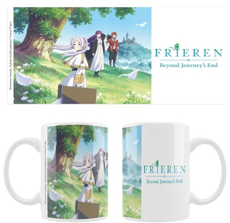 Crunchyroll - Frieren: Beyond Journey’s End - Frieren: Nach dem Ende der Reise - 1 - Tasse, Mug - 320 ml, White