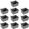 VIOPDER Caja Tablero Clavijas 10 Piezas Kit Contenedor Tablero Perforado Cesta Tablero Perforado Organizador de Almacenar Accesorios del Tablero Perforado Piezas Organizar Herramientas