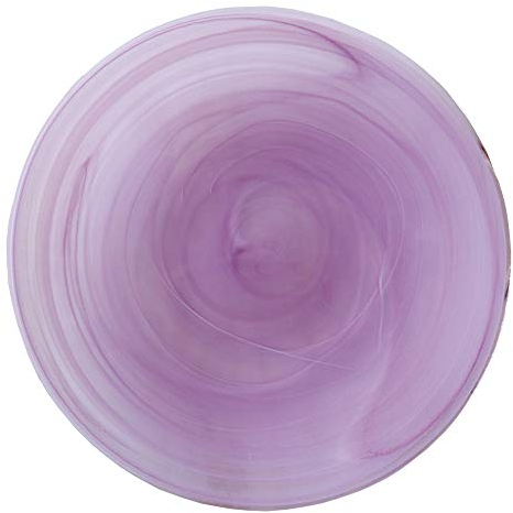 EME Pack Bajoplatos Rosa Cristal con diseño de Líneas en Espiral Círculo. Diámetro: 33 cm. Contiene: 6 unidades. Bajoplatos Cristal disponible en Rosa, Azul y Ámbar