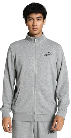 Puma Herren Essential Track Pullover, Medium Gray Heather, S
