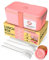 Umami Bento Box Adult that is Easy to Clean & 100% Leakproof, Microwave & Dishwasher Safe, Cute Pink Bento Lunch Box Container Great for Lunch-On-The-Go and Picnics