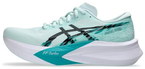 ASICS Men's Magic Speed 4 Running Shoes, Soothing Sea/Black, 10.5 UK