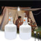 LIAISIMI LED Lampe camping, USB Lampe Camping Rechargeable,3 modes d'éclairage luminosité Camping pêche randonnée portable lanterne extérieure panne de courant d'urgence (2 Pack)