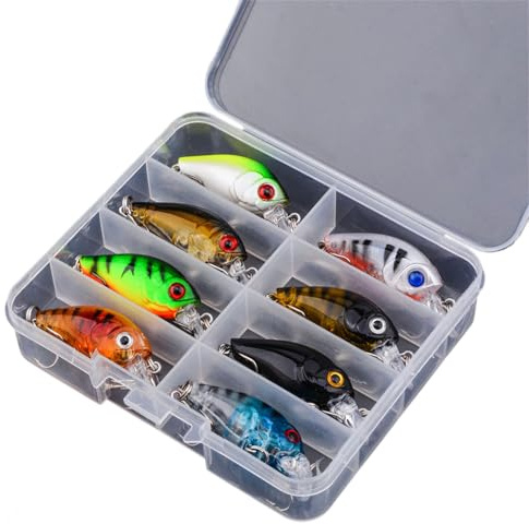 8pcs Minnow Esca Da Pesca Esche Wobblers Artificiali Hard Baits Swimbait Crankbaits Accessorio Minnow Swimbaits Attrezzatura