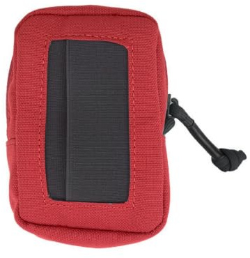 Nitrilhandskar, MOLLE EMT-handskdispenserväska, Lättåtkomlig Organisatör för Akut Första Hjälpen(Red)