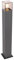 Qazqa - Modern Smarte Steh-Außenleuchte I Wegeleuchte I Gartenlampe I Gartenleuchte I Standleuchte Anthrazit 70 cm inkl. WLAN P45 - Dänemark Dimmer I Dimmbar I Außenbeleuchtung - Aluminium Rechteckig