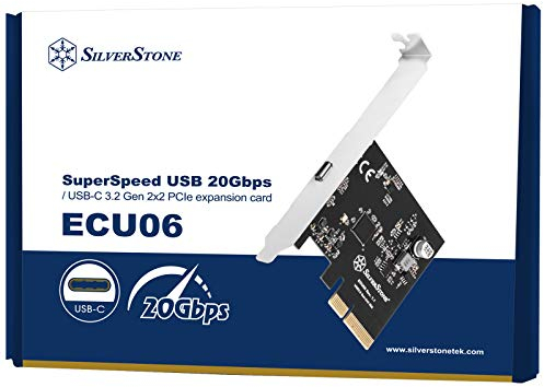 SilverStone ECU06, USB-Typ-C 3.2 Gen 2x2 Schnittstellenkarte - PCIe