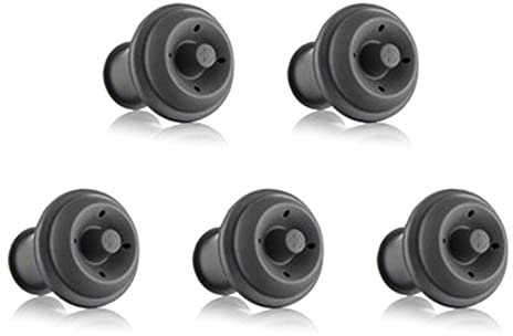 5 pezzi riutilizzabili sottovuoto Wine Saver Wine Saver tappo sigillato per champagne liquore sottovuoto mantiene la freschezza