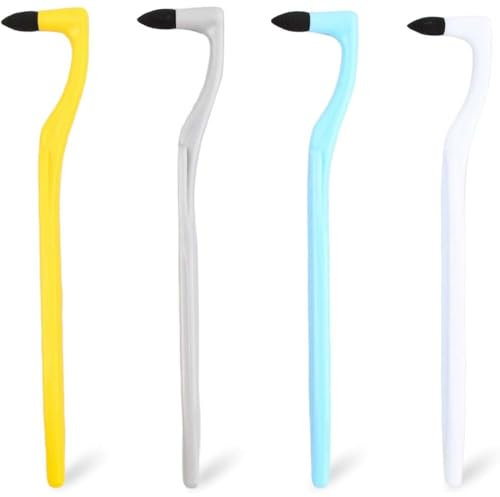 4 Pezzi Rimozione Tartaro Denti, Smacchiatore Denti Professionale, Tooth Stain Eraser, gli strumenti per la cura dei denti, Per Tè, Caffè, Tabacco Rimozione Tartaro Denti