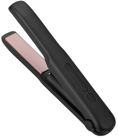 Lisseur Et Bigoudi Sans Fil, Fers Plats Portables 2 En 1 Et