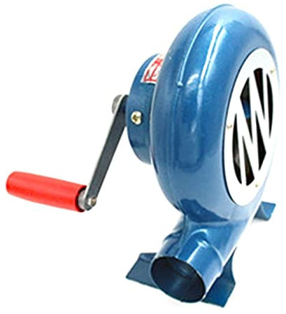 Ventilateur manuel à manivelle pour barbecue Forge Soufflet pour la cuisine en plein air Barbecue Camping Pique-nique
