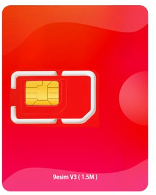 9esim V3 esim adapter Physical eSIM Write Card Mobile Unlimited Download Profile international travel Compatible with esim unlocked mobile phones Support STK menu switching Android APP Manage Profile