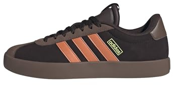 adidas Homme VL Court 3.0 Shoes, Aurora Coffee/Dusky Orange/Earth Strata, 44 2/3 EU