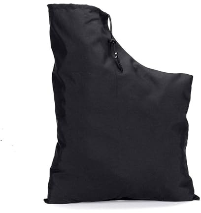 Sac collecteur de feuilles pour aspirateur à feuilles Einhell - Sac de collecte pour souffleur électrique universel - Noir - Avec fermeture éclair - Pièces de rechange pour jardin et pelouse
