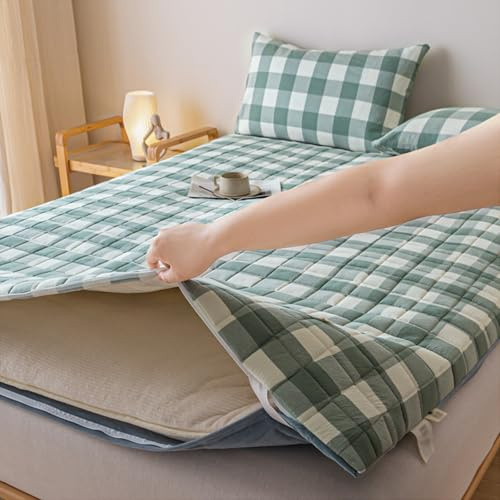Colchón futón de doble cara de 120 x 200 cm, extraíble y lavable, para camping, sofá y salón, cómodo y portátil, ideal para el hogar y el aire libre