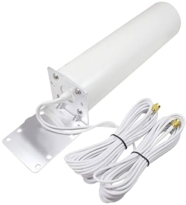 Répéteur Réseau Extérieur – Extension Couverture WiFi, Performance Haute Vitesse, Montage Facile Universel | Parfait Garage Cour, Connexion Continue Robuste, Accès Internet Amélioré