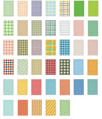 XUKZIMA 40 Pegatinas de Marco de Plástico para Fotos Mini 12 11 9 8, Bordes Adhesivos de Colores para Decorar Película de Cámara Instantánea, Scrapbook y Álbum DIY