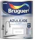 Bruguer Esmalte Azulejos al Agua Satinado Blanco 2,5L