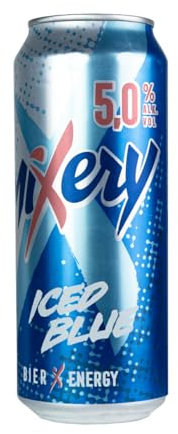 Dosensafe Mixery | Geldversteck Schlüsselsafe | Geheimfach für Geldscheine Münzen Schlüssel Kreditkarte | 0,5 Liter | mit Drehverschluss | PlasticFantastic | Farbe: Blau